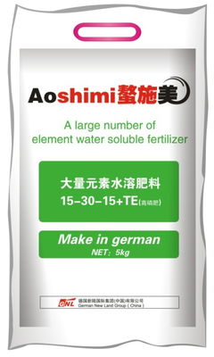 高磷型大量元素水溶肥料15-30-15 TE 特性、應用與使用指南
